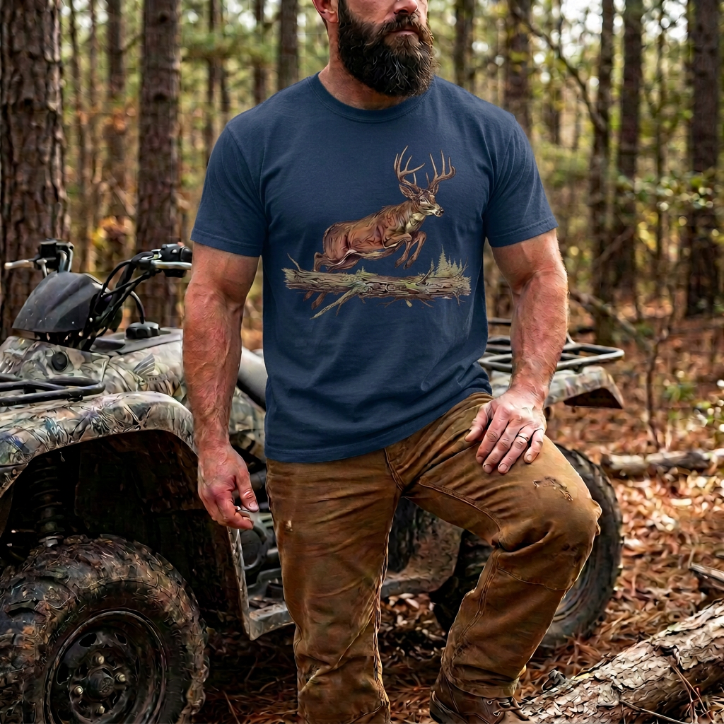 Elusive Buck Deer Hunting Wildlife T-Shirt
