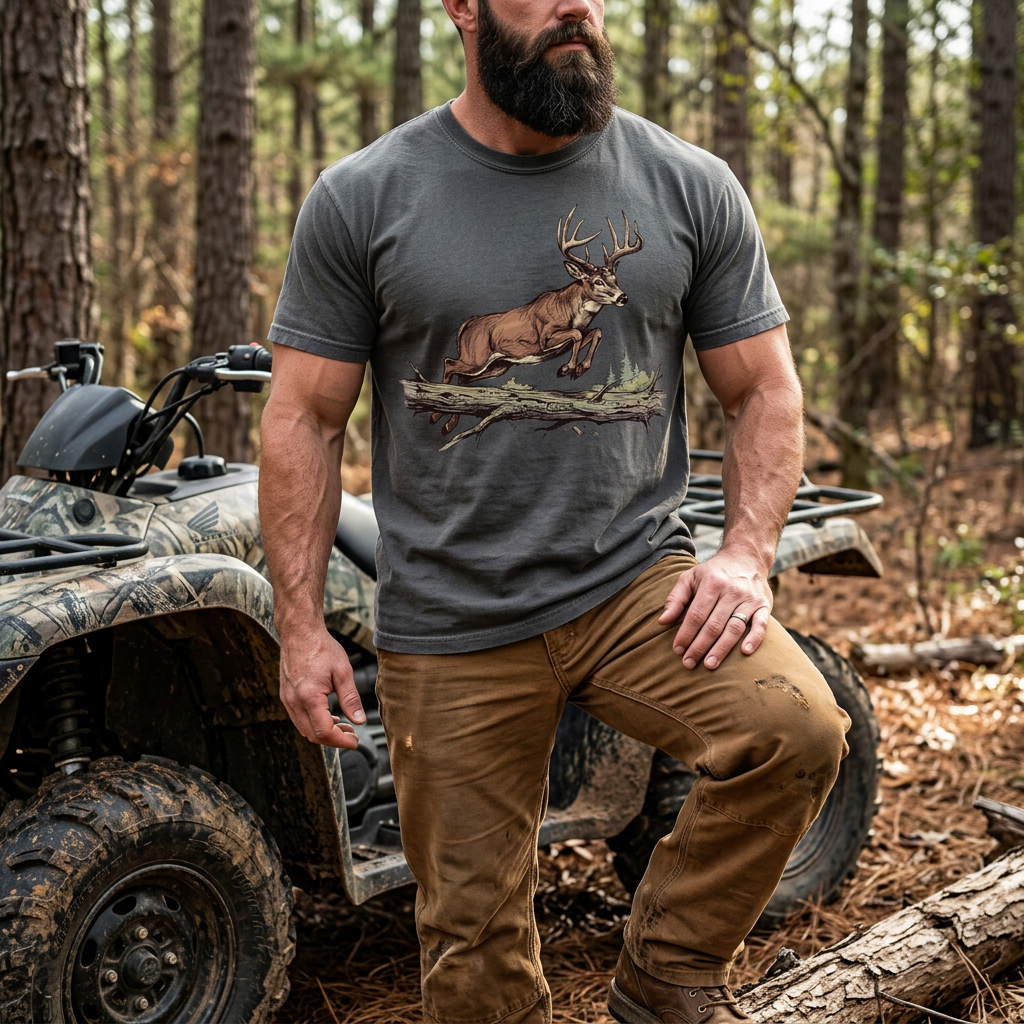 Elusive Buck Deer Hunting Wildlife T-Shirt