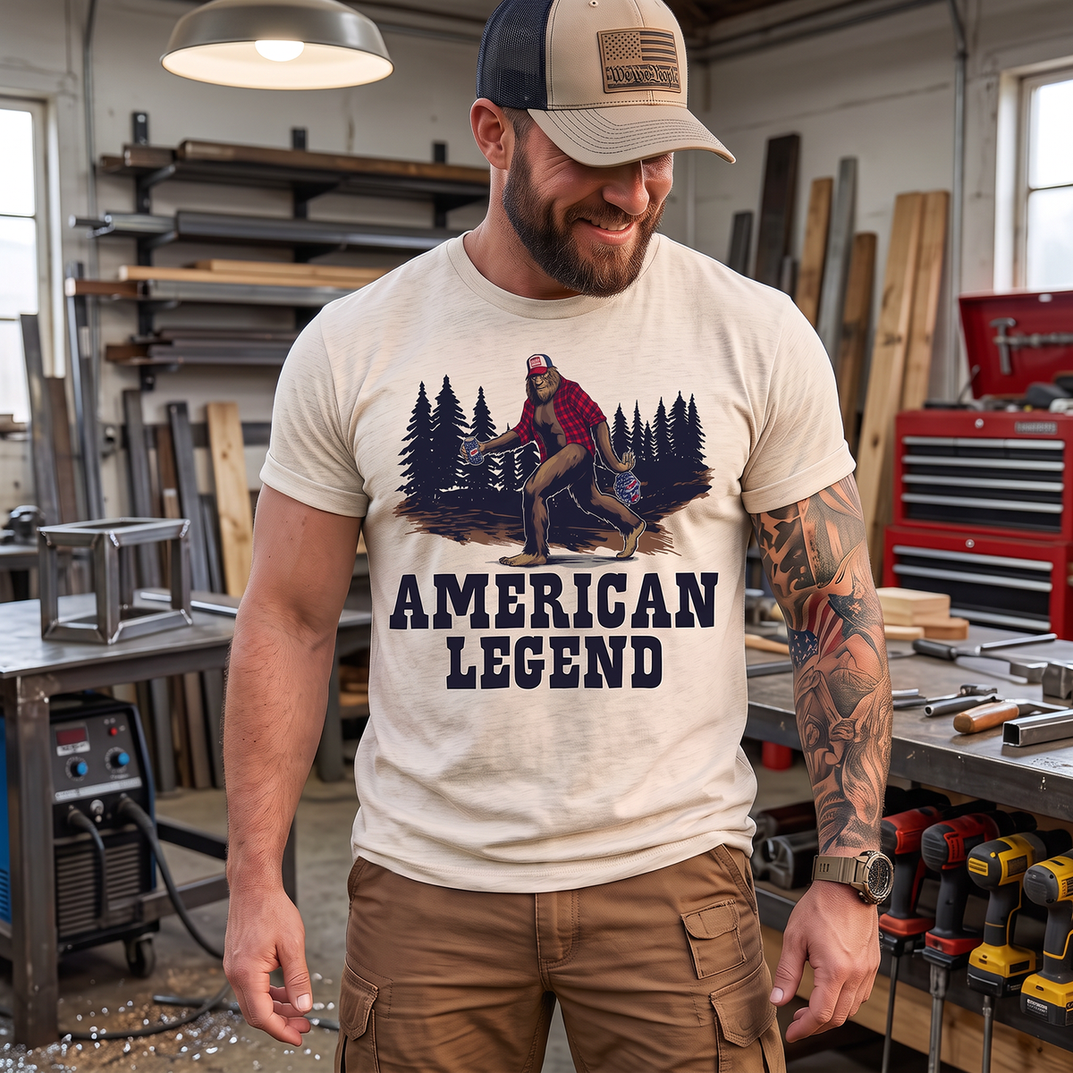 American Legend Bigfoot T-Shirt
