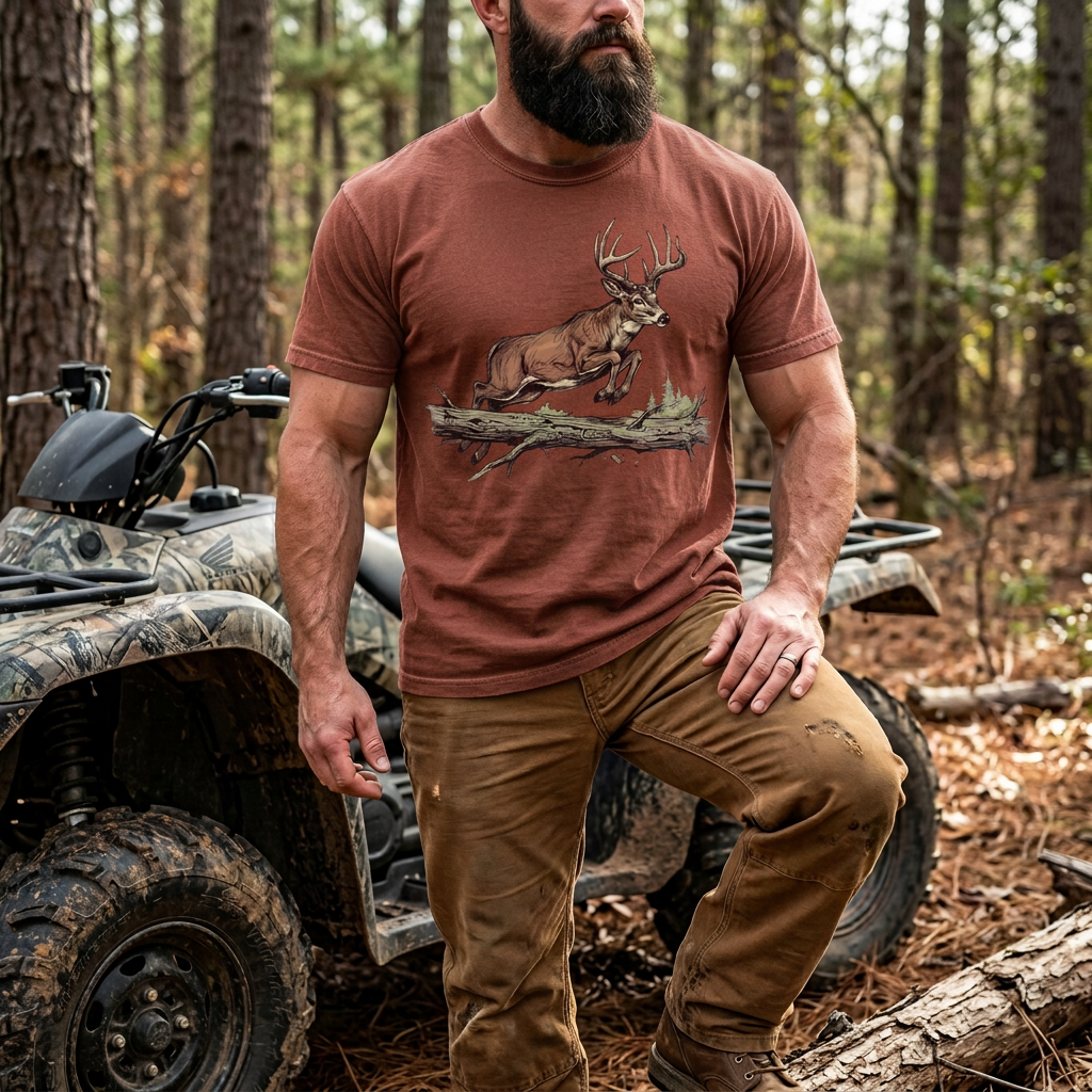 Elusive Buck Deer Hunting Wildlife T-Shirt
