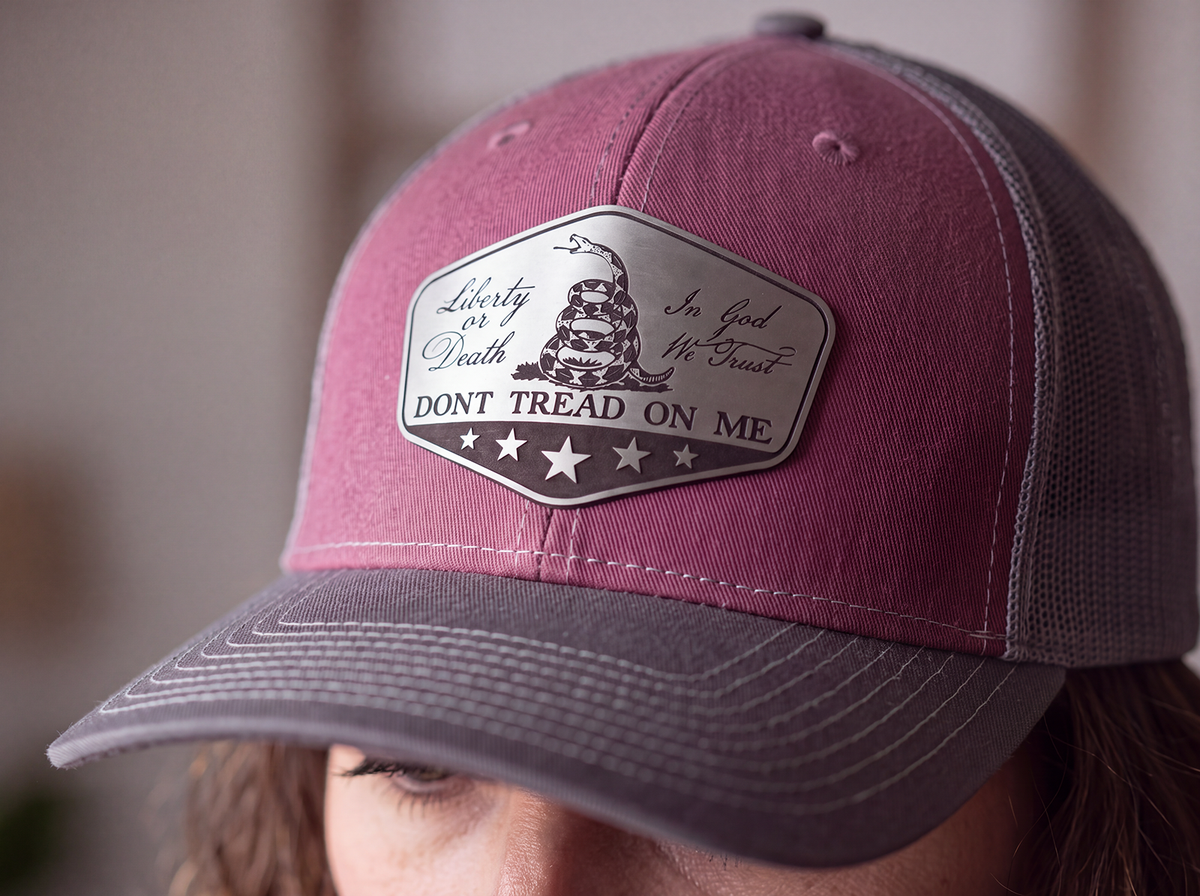 Don't Tread On Me Berry Charcoal Gray
