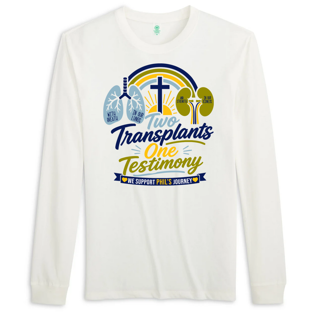 Support Phil Fund Raiser Long Sleeve