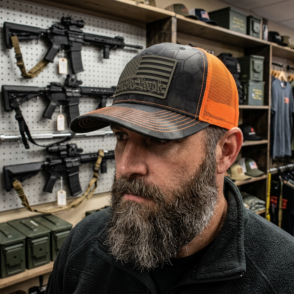 We The People Black Kryptek and Orange